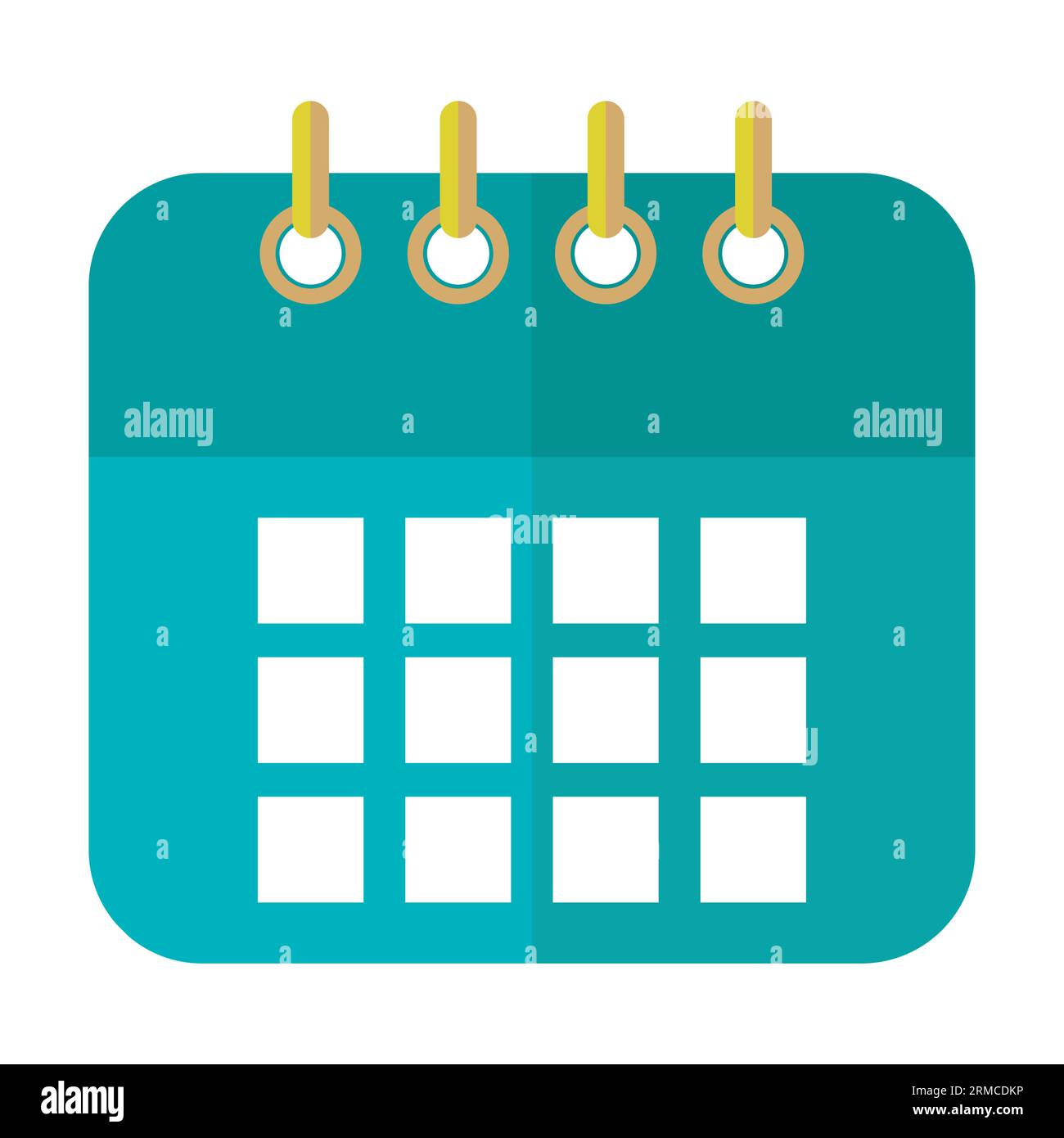 Calendario strappato a parete Illustrazione Vettoriale