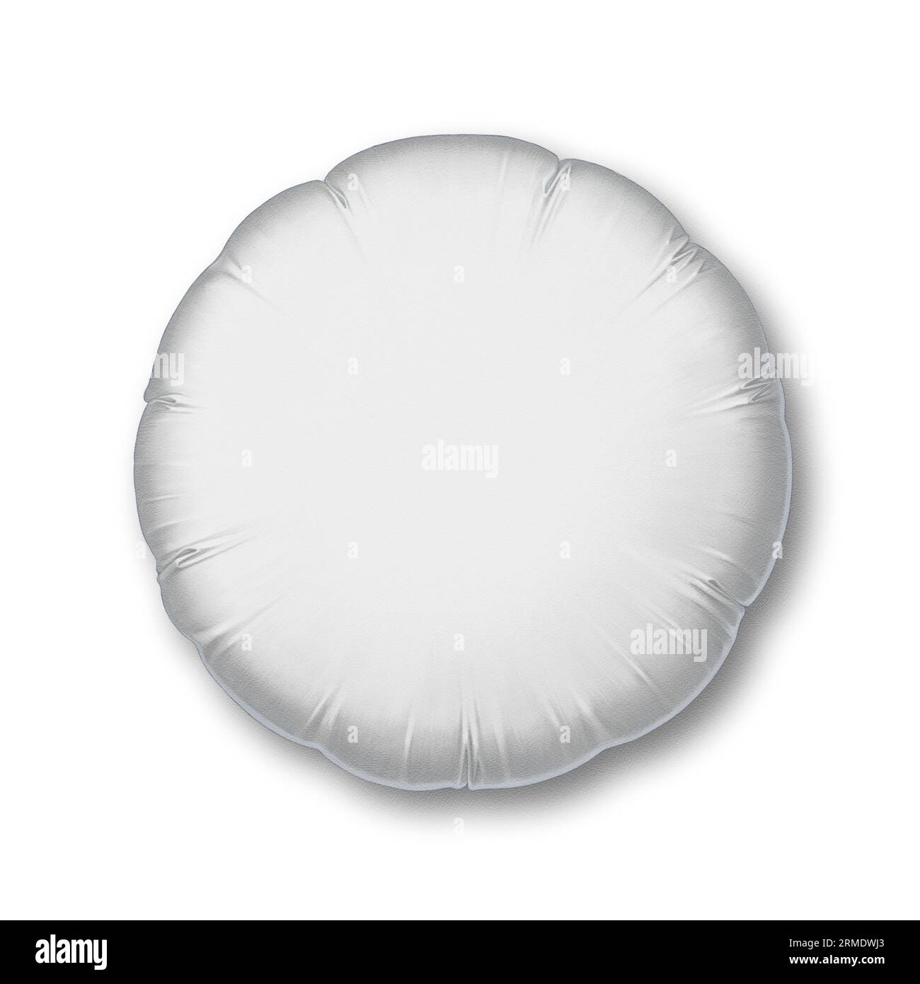 Illustrazione dell'air bag per auto Foto Stock