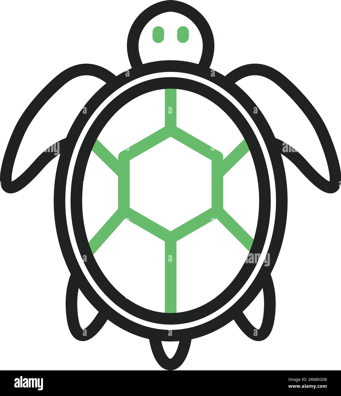 Immagine icona tartaruga marina. Illustrazione Vettoriale