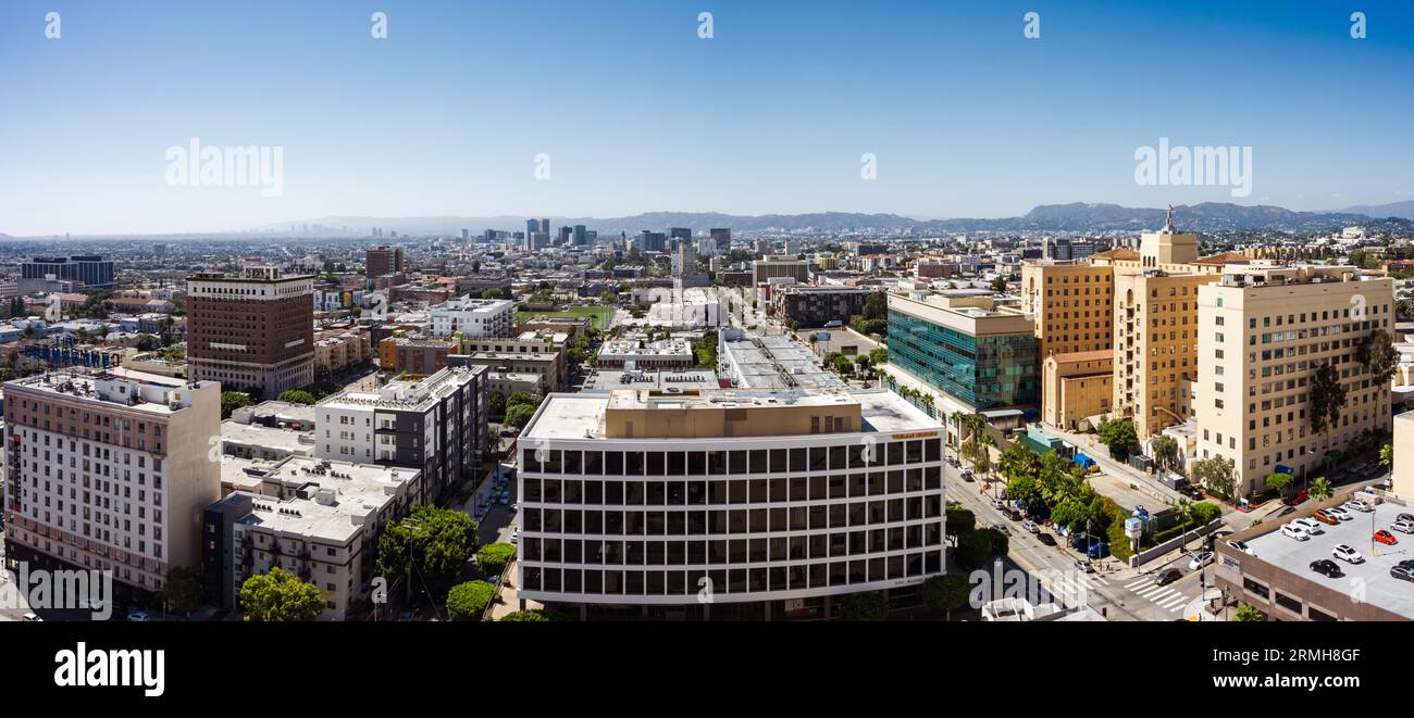 West Los Angeles Scenic Cityscape Foto Stock