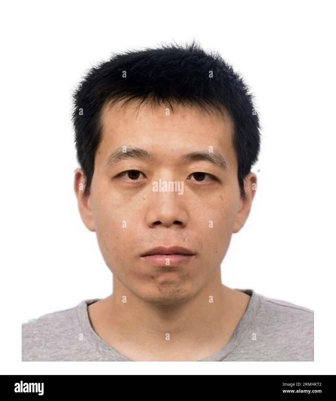 Chapel Hill, North Carolina, Stati Uniti. 28 agosto 2023. La polizia dell'Università del North Carolina ha rilasciato una foto di una persona di interesse identificata come Tailei Qi, dopo che un allarme è andato fuori nel campus per una sparatoria armata. Tailei Qi, che è stata nominata persona interessata alla sospetta sparatoria, ha precedentemente studiato all'Università di Wuhan. Un membro della facoltà dell'UNC è stato ucciso in una sparatoria nel campus, la polizia universitaria ha confermato. La polizia dell'UNC ha detto che il sospetto qui sotto è stato preso in custodia poco dopo le 14:30 (immagine di credito: © UNC Police/ZUMA Press Wire) SOLO USO EDITORIALE! Non per gli Stati Uniti commerciali Foto Stock