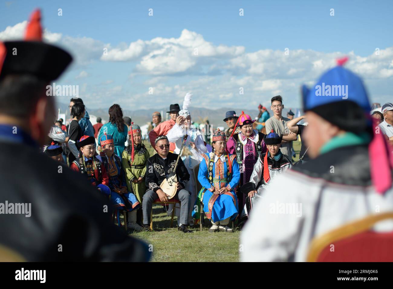 Ulan Bator, TUV, Mongolia. 20 agosto 2023. Hovd è la patria di molti gruppi etnici. Crediti: L. Enkh-Orgil. Foto Stock
