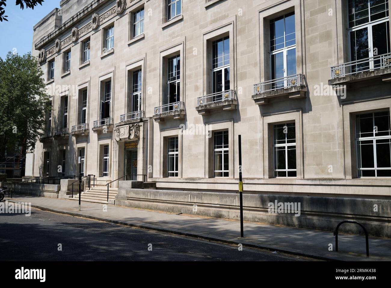 London School of Hygiene and Tropical Medicine Keppel Street Londra Inghilterra Regno Unito Foto Stock