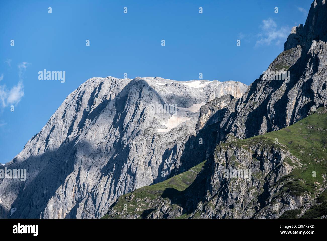 Hochkoenig, cime e montagne, Salisburghese, Austria Foto Stock