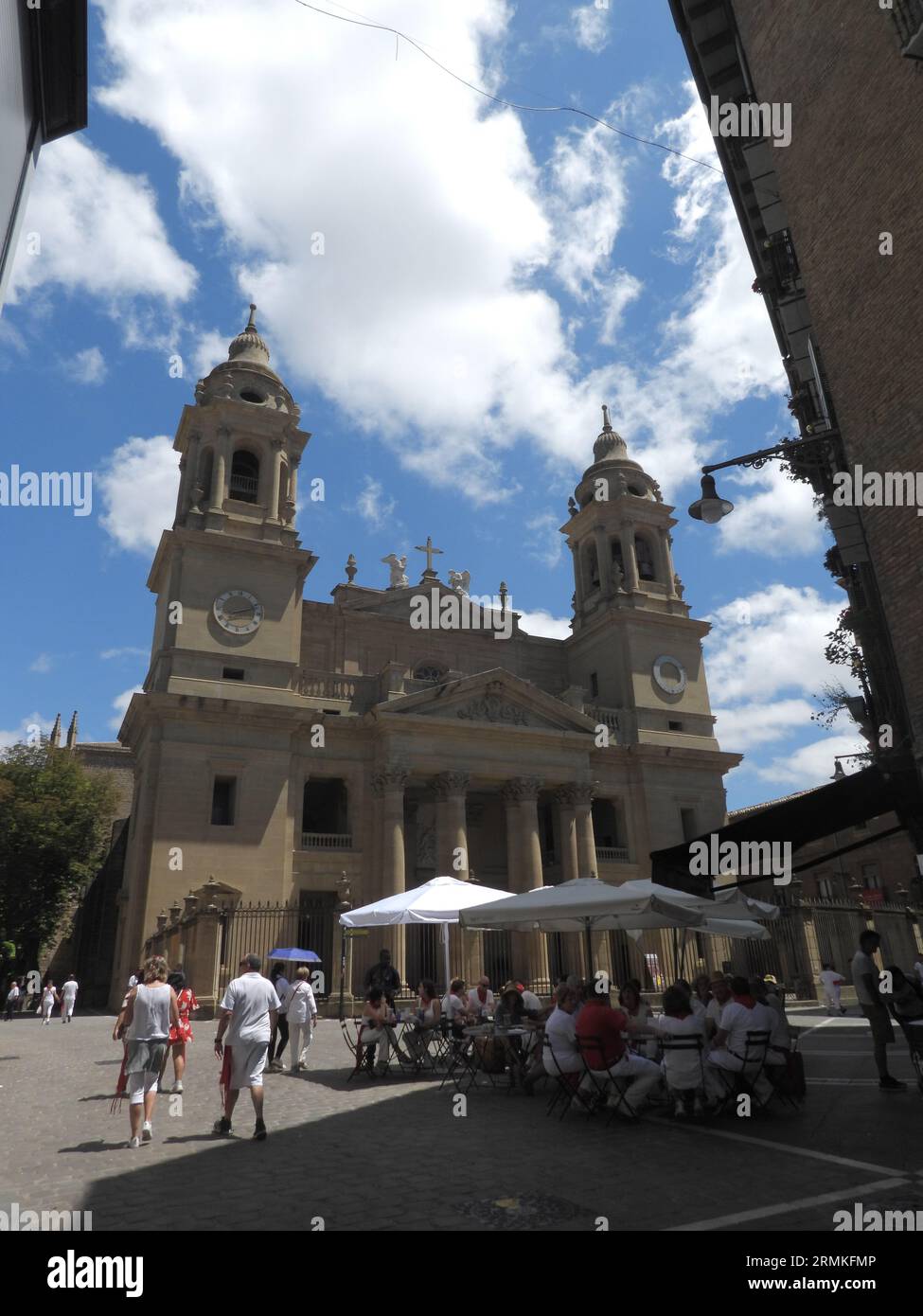 Spagna: Festa di San Fermin a Pamplona Foto Stock