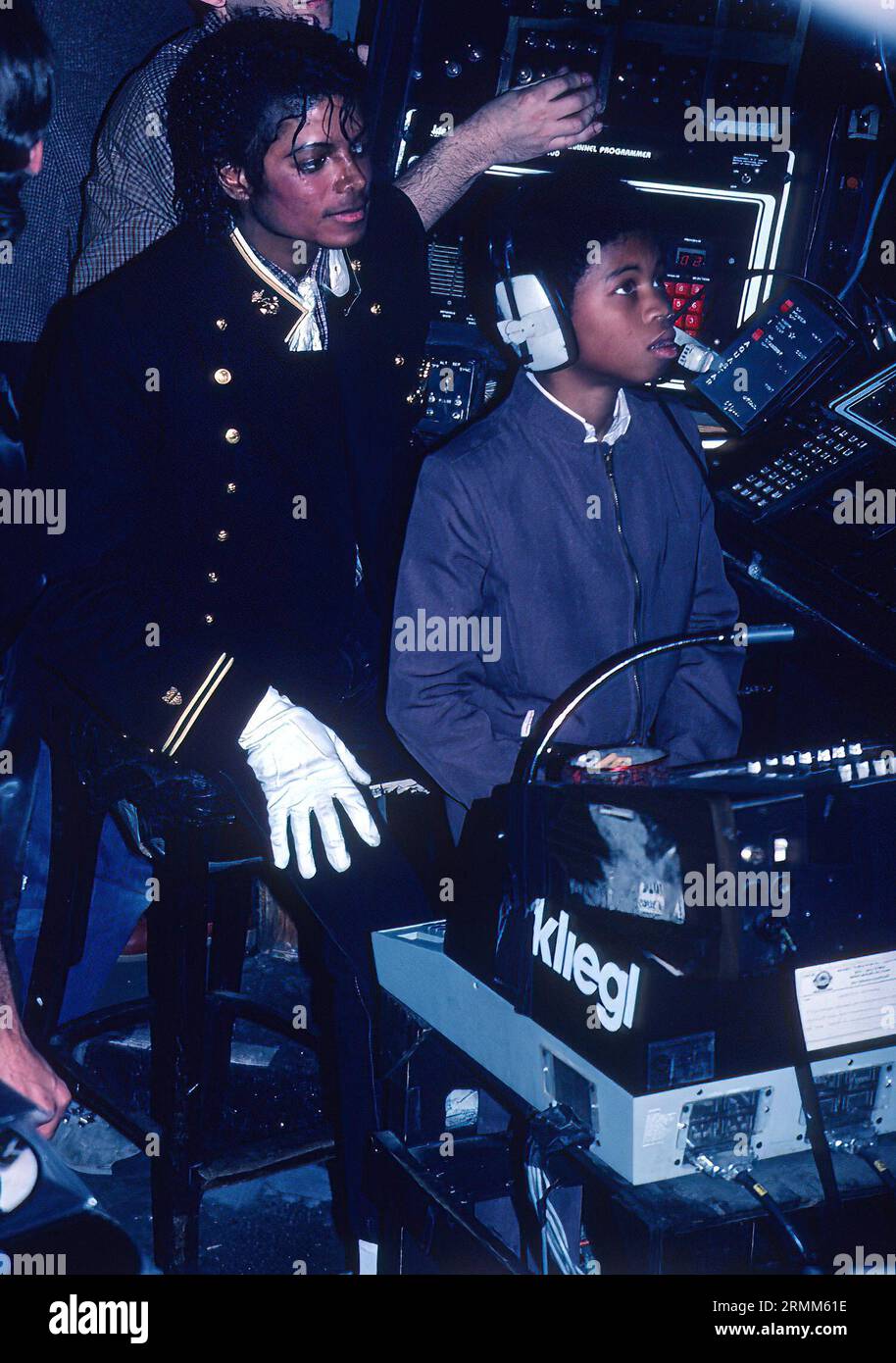 1984Michael Jackson John Barrett/PHOTOlink.net Foto Stock
