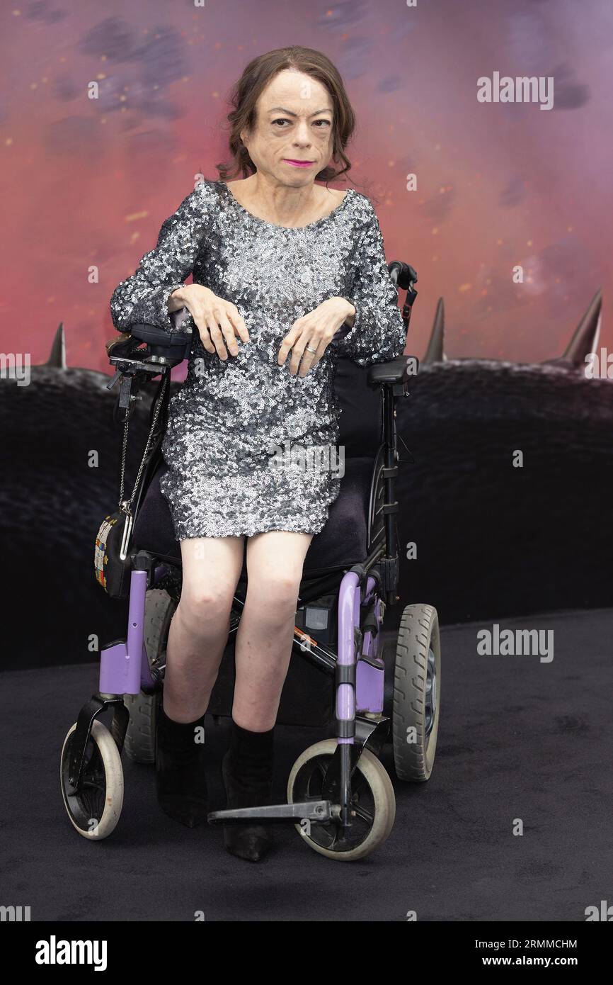 Londra, Regno Unito. 28 giugno 2023. Liz Carr partecipa al Witcher Season 3 UK Premiere Arrivals presso l'Now Building at Outernet a Londra, in Inghilterra. Crediti: S.A.M./Alamy Live News Foto Stock