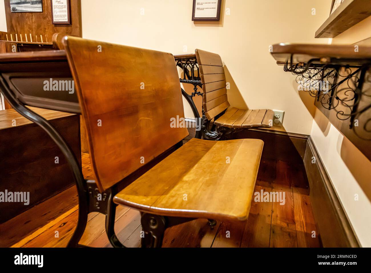 Aula del Bartow History Museum Foto Stock