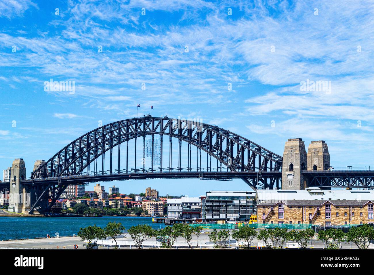Il Ponte del Porto di Sydney, Sydney, NSW, Australia Foto Stock