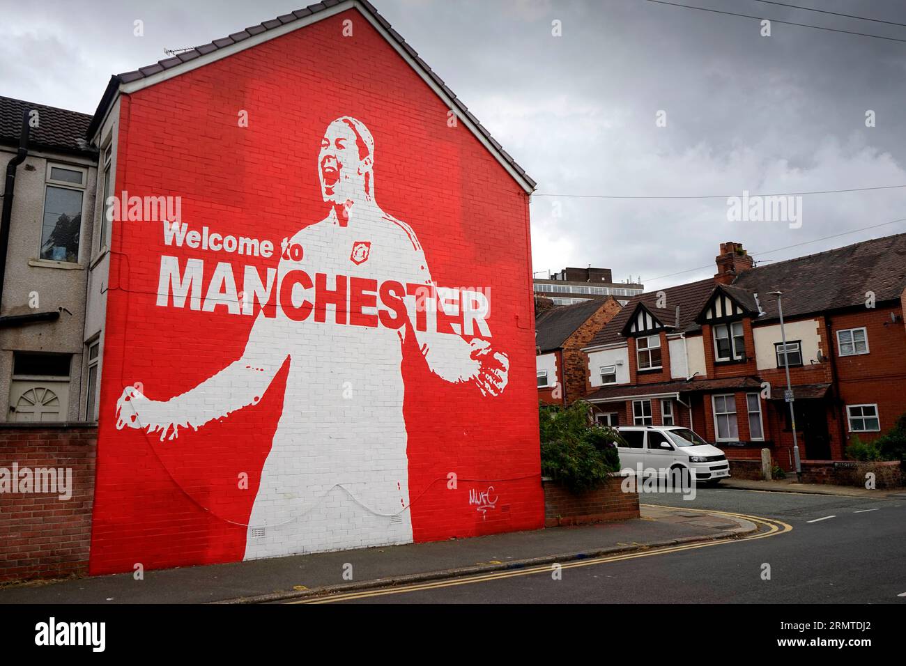 Mary Eapes, Old Trafford, Manchester, Inghilterra Foto Stock