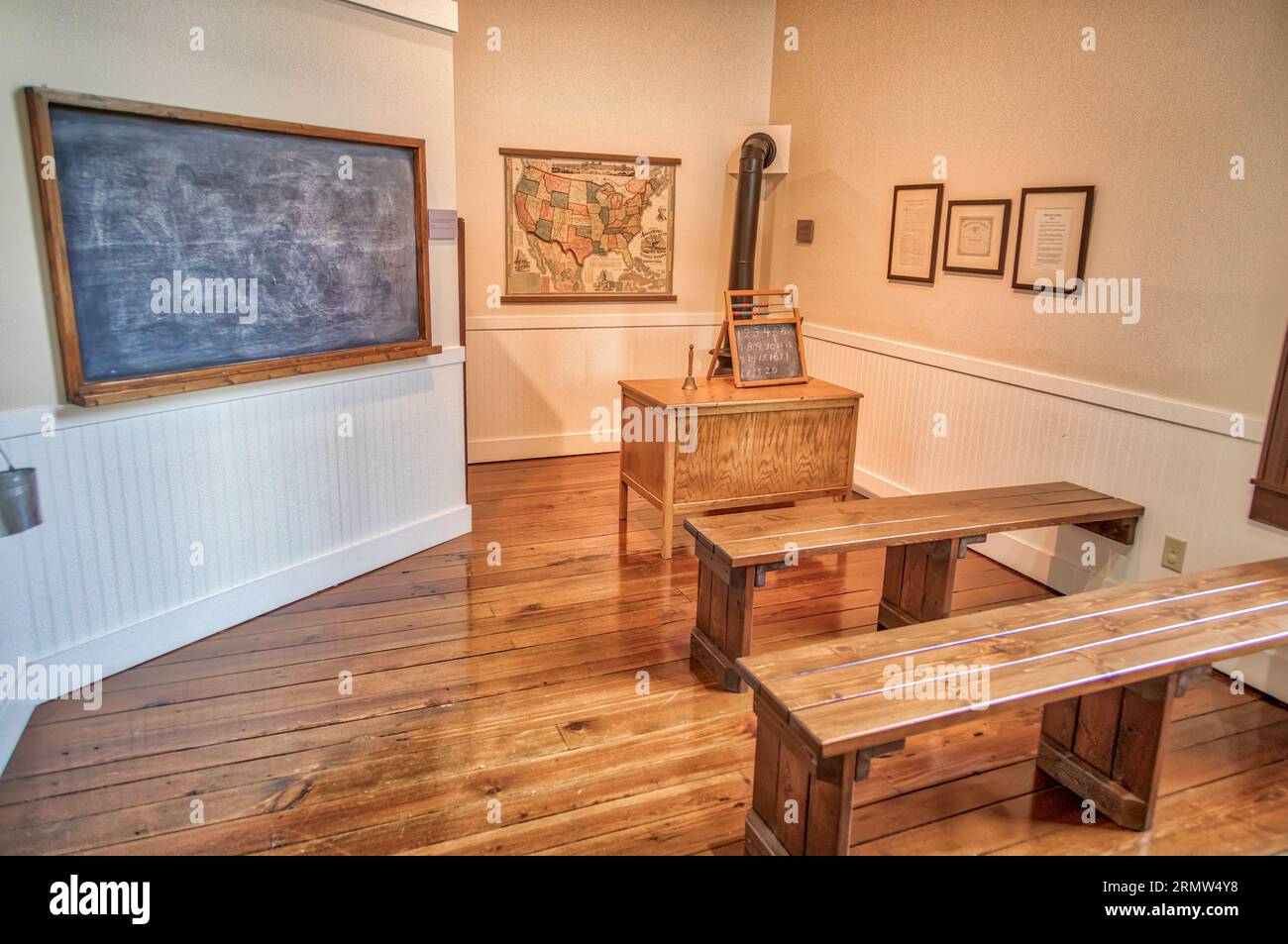 Aula del Bartow History Museum Foto Stock