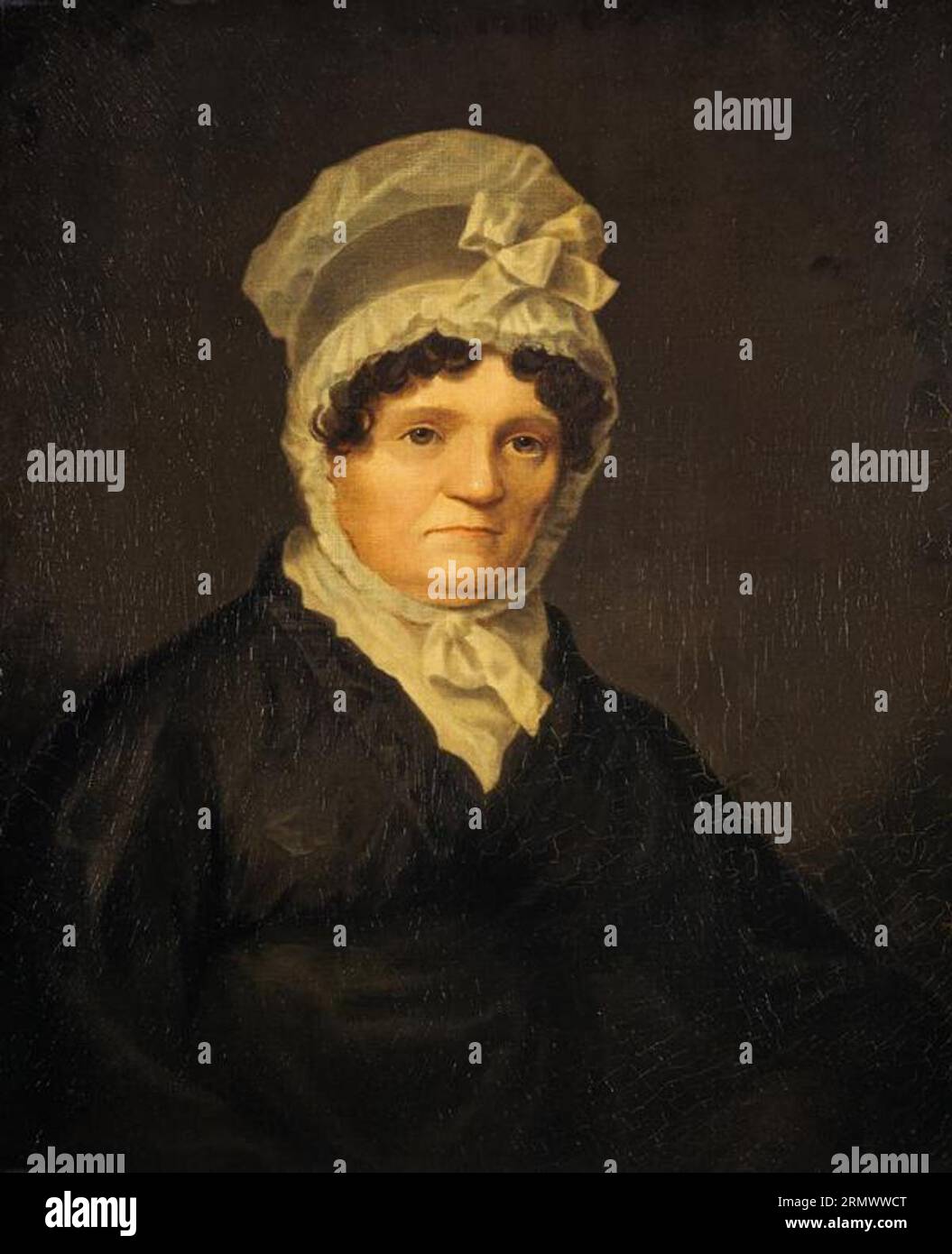 Jean Armour, signora Robert Burns, 1765 - 1834. Moglie del poeta Robert Burns 1822 di John Alexander Gilfillan Foto Stock