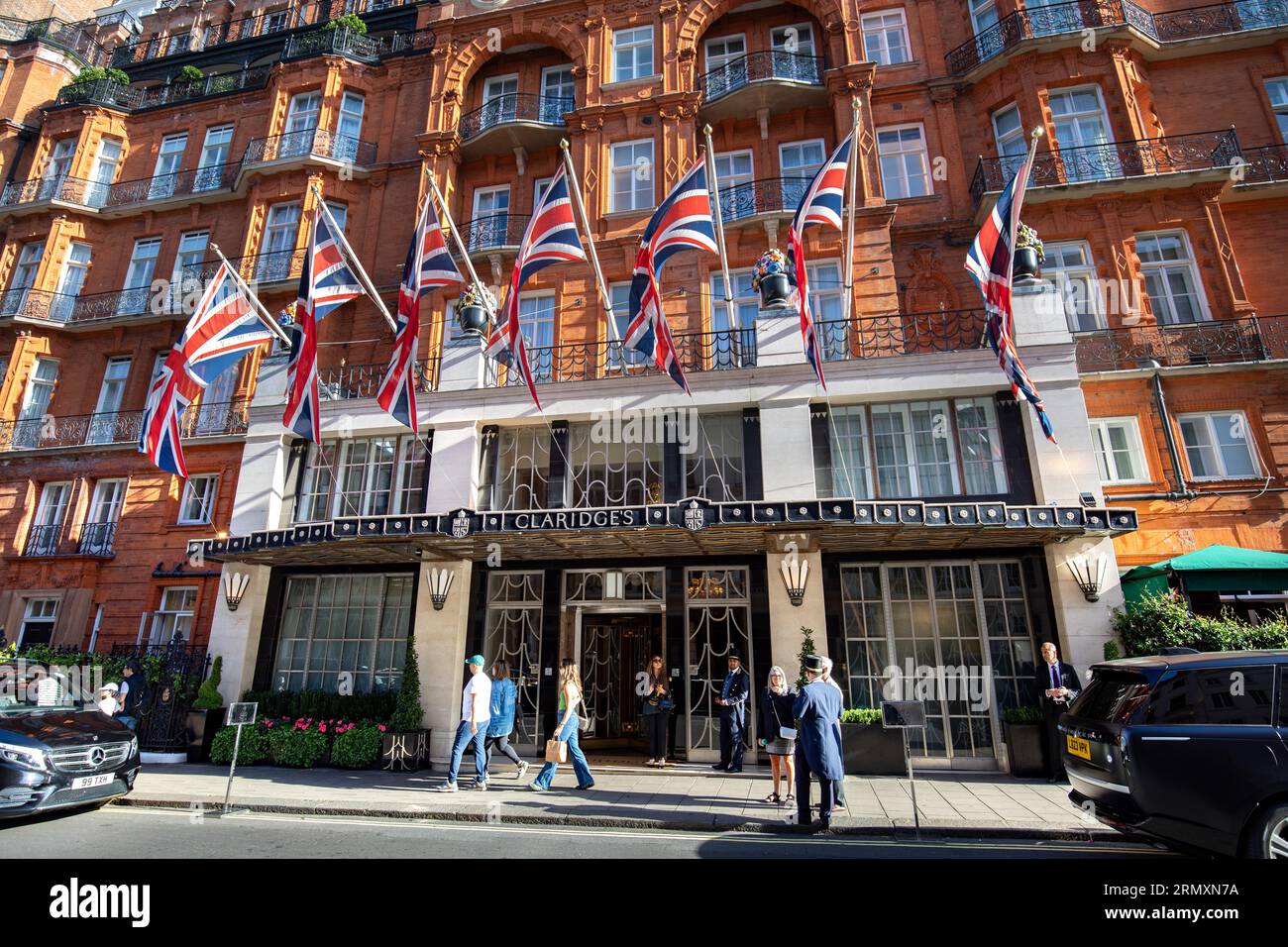 Il Claridges Hotel a Londra Foto Stock