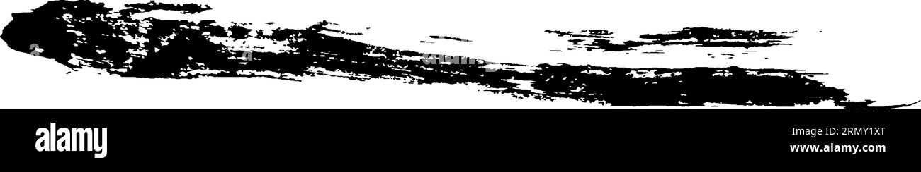 Pennelli per pittura grunge pennelli vettoriali ad alta risoluzione con inchiostro ad acquerello Illustrazione Vettoriale