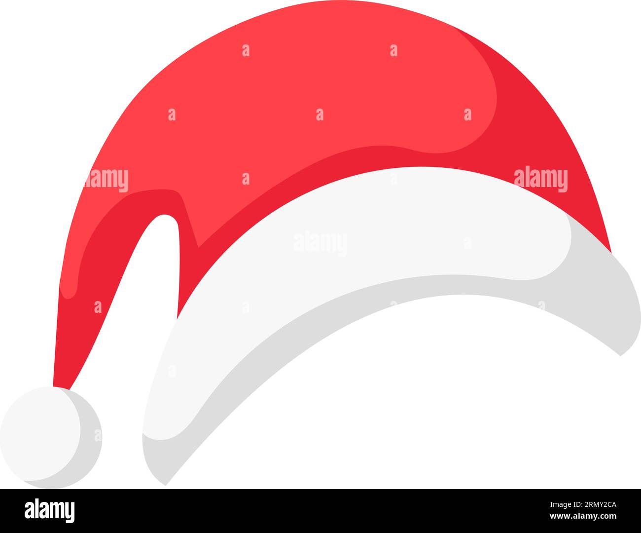 Cappello rosso di Babbo Natale, decorazioni natalizie, cappello di Babbo  Natale Immagine e Vettoriale - Alamy