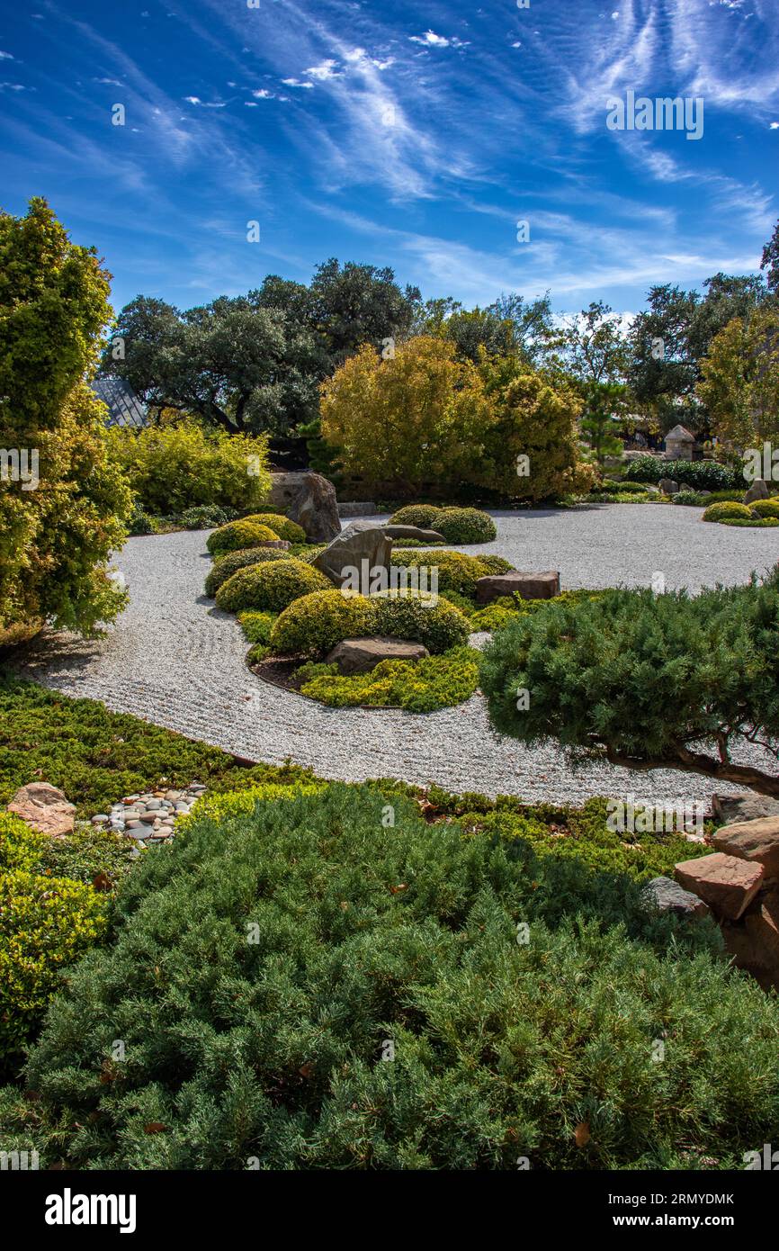 Il Giardino della Pace donò al popolo degli Stati Uniti dal popolo giapponese dopo la conclusione della seconda guerra mondiale Foto Stock