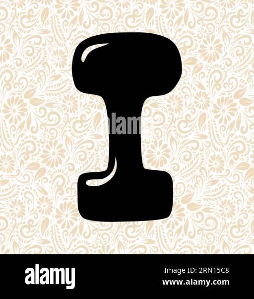 Bubbly Alphabet i , Black Alphabet Vector, Alphabet Vector, Alphabet silhouette Vector, font Vector, Last Art, Alphabet Vector, font Vector Illustrazione Vettoriale