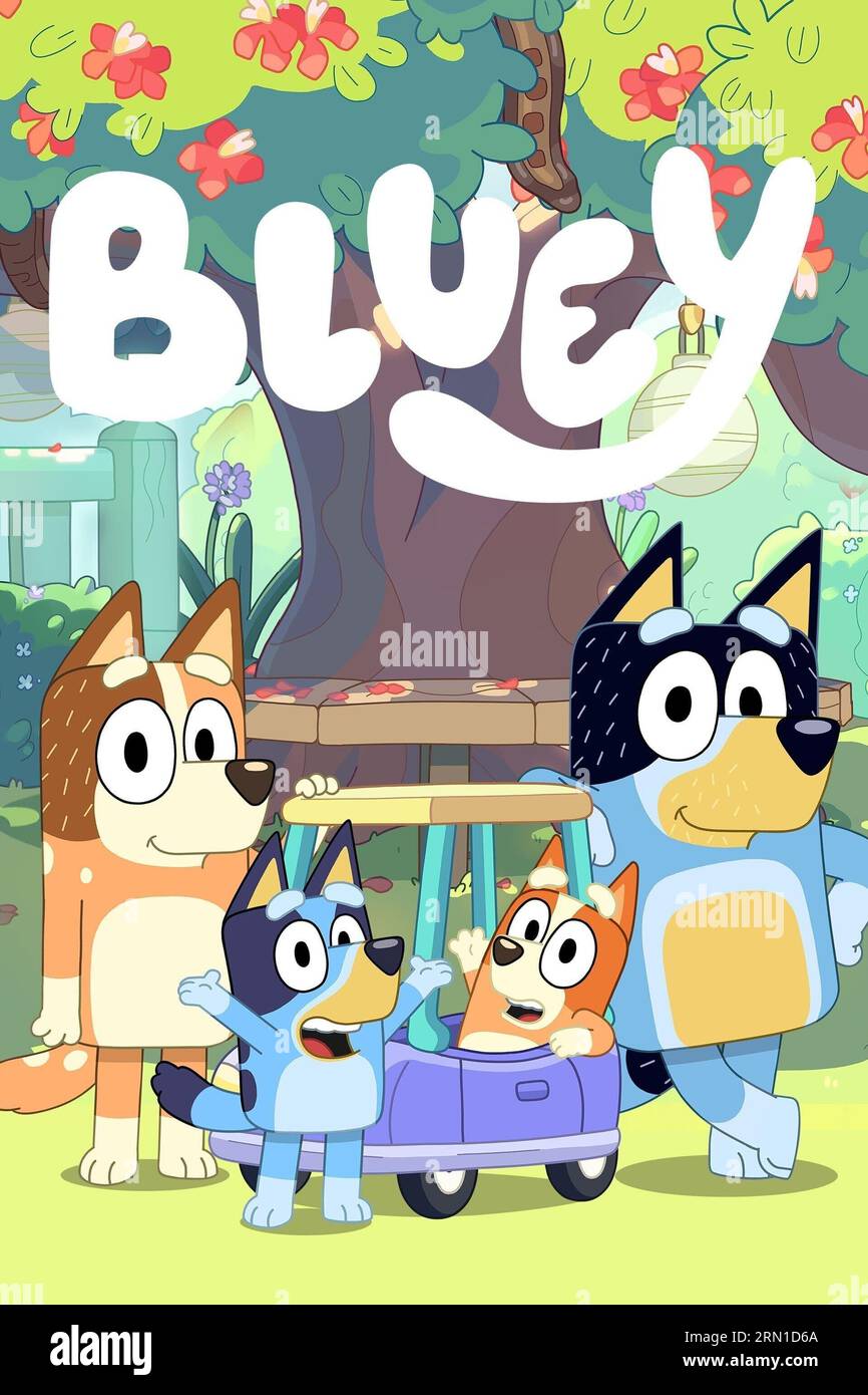 BLUEY (2018), diretto da RICHARD JEFFERY e JOE BRUMM. Credito: Ludo Studio / album Foto Stock