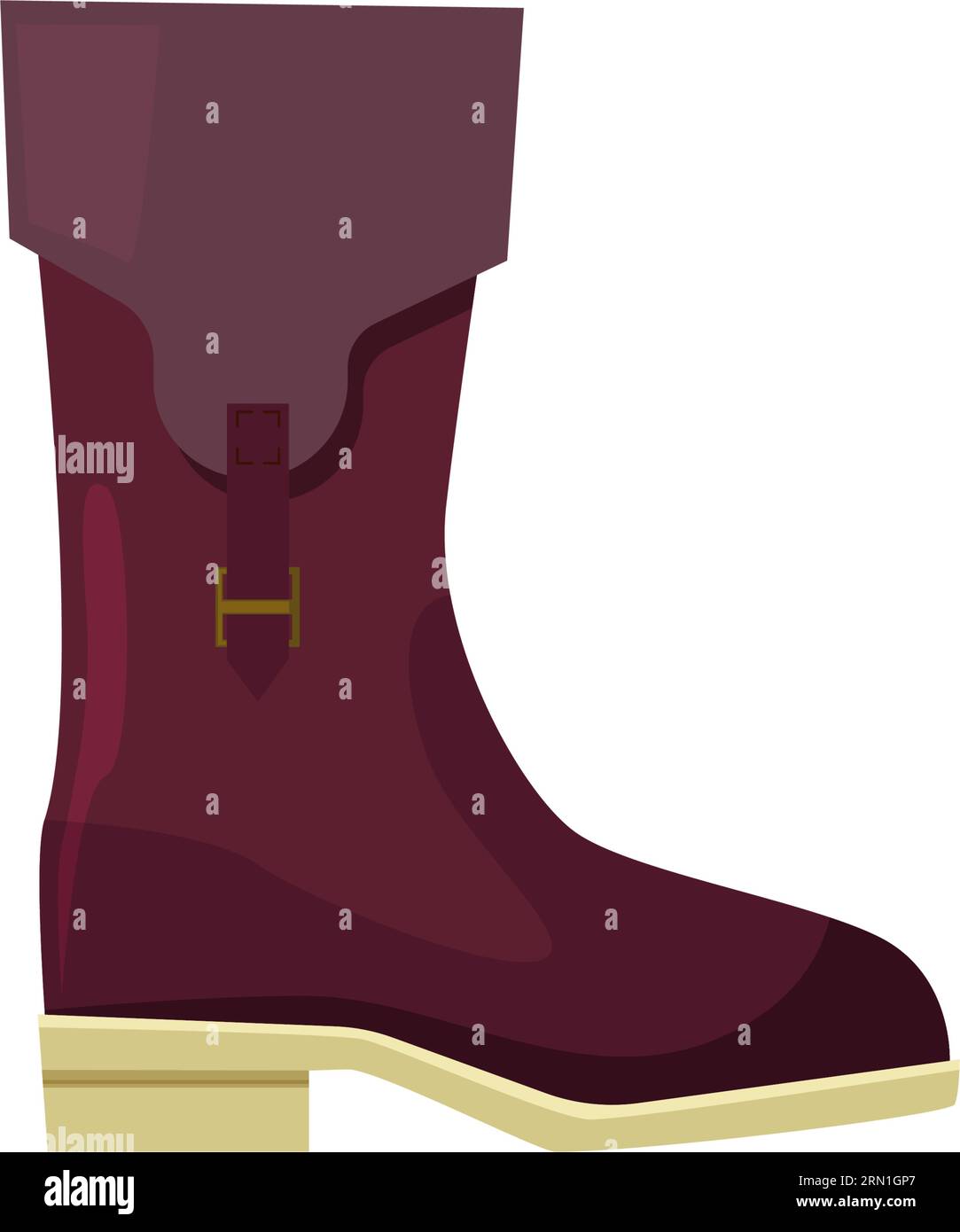 Illustrazione del bagagliaio alto Bordeaux Illustrazione Vettoriale
