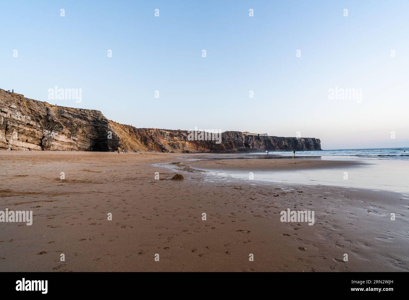 Paesaggio Sagres Portogallo Foto Stock