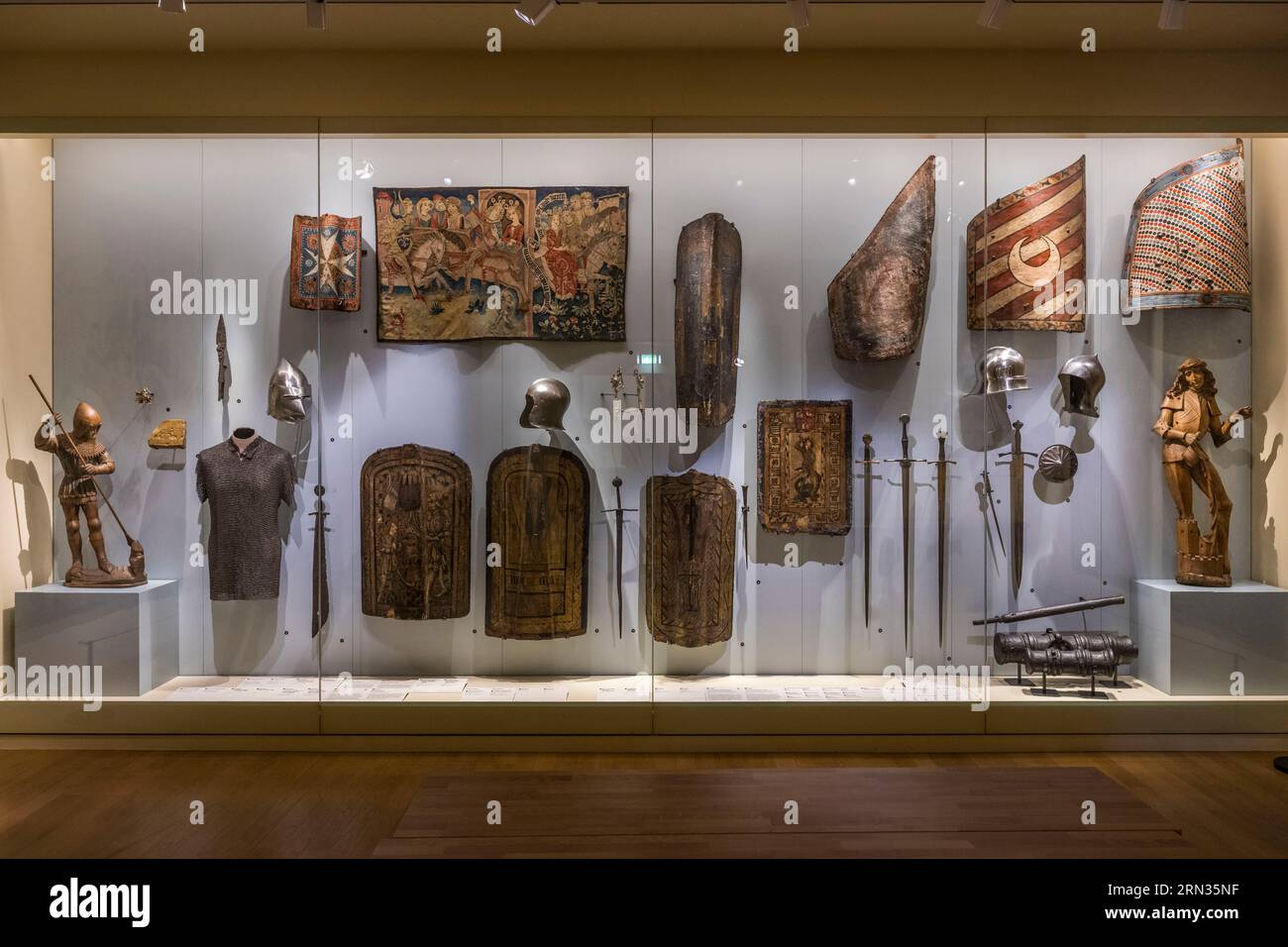 Francia, Parigi, Musée de Cluny - Musée National du Moyen-Age (Museo del Medioevo nell'ex Hotel de Cluny), Foto Stock