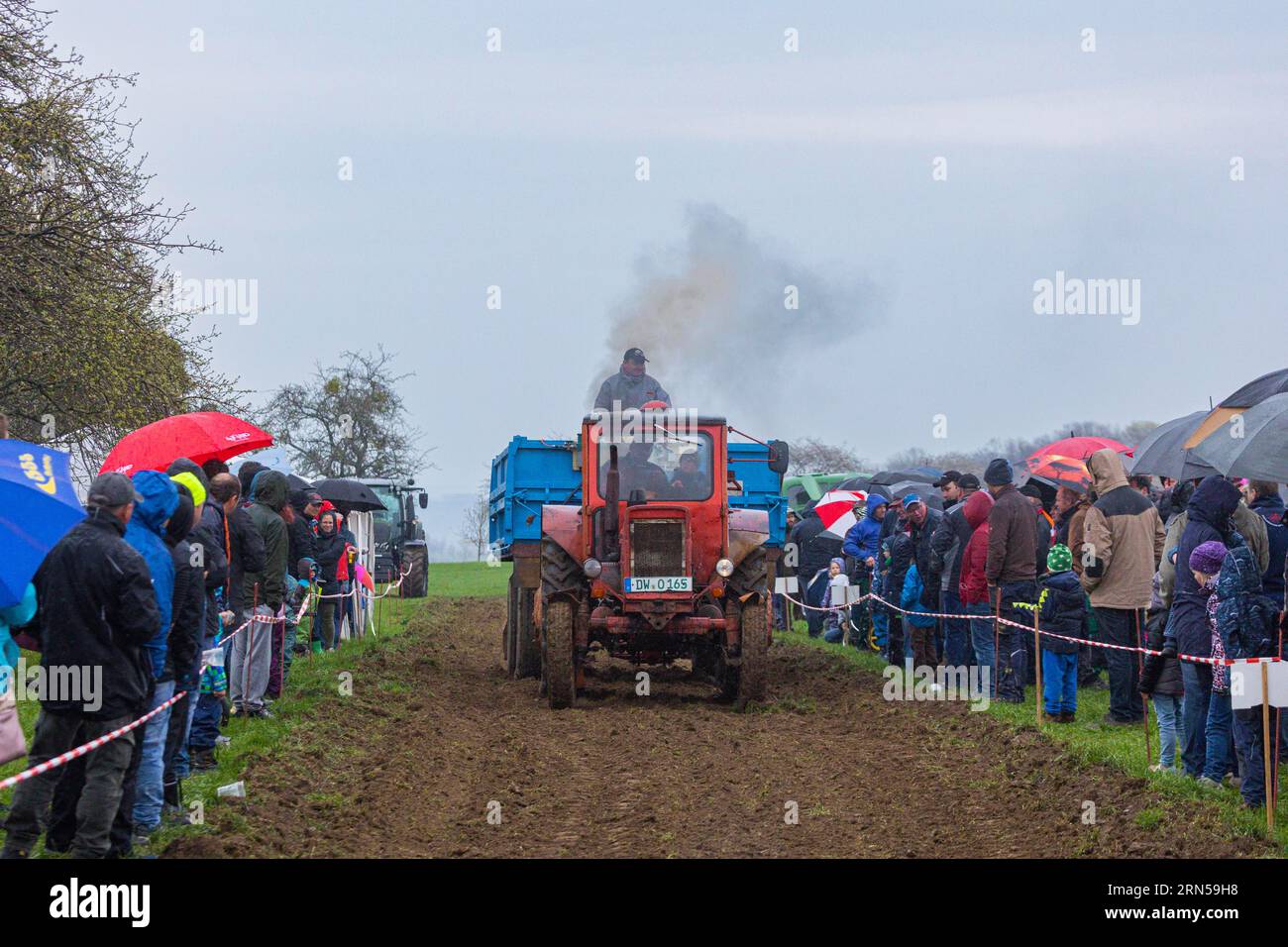 Tractor Pulling Foto Stock