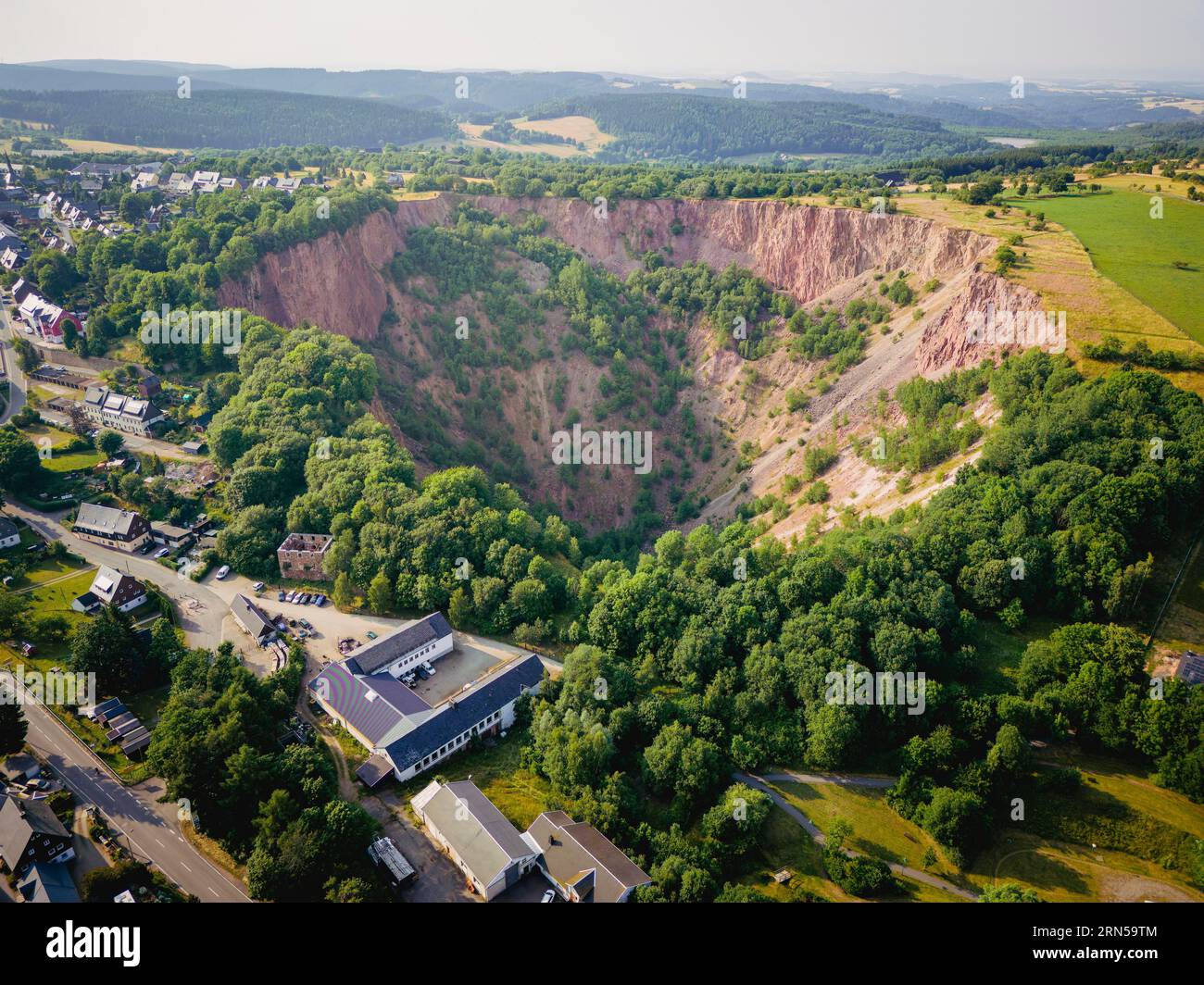 Altenberg Pinge Foto Stock