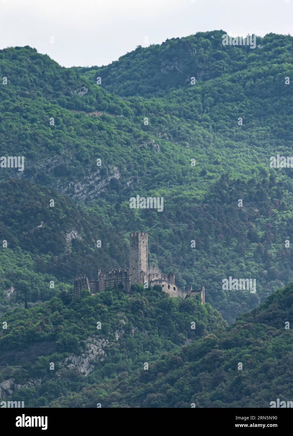 Castello, Castel Drena, Arco, Trentino-alto Adige, Italia Foto Stock