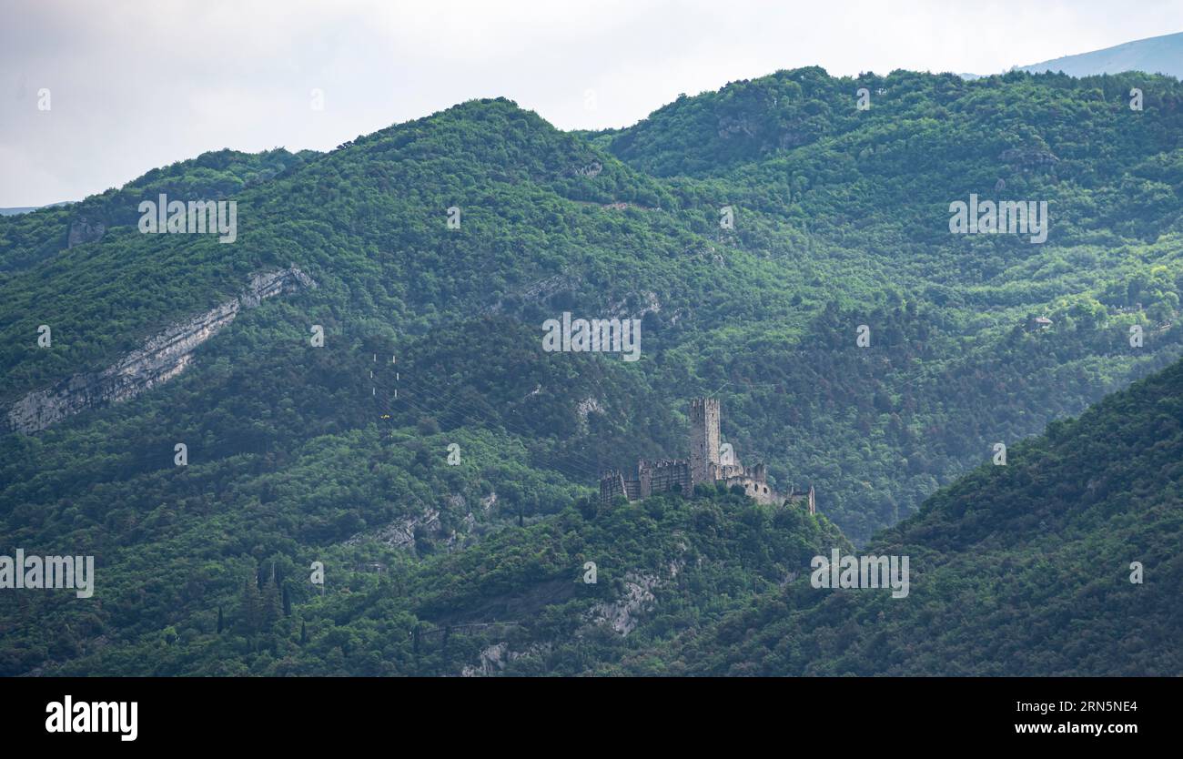 Castello, Castel Drena, Arco, Trentino-alto Adige, Italia Foto Stock