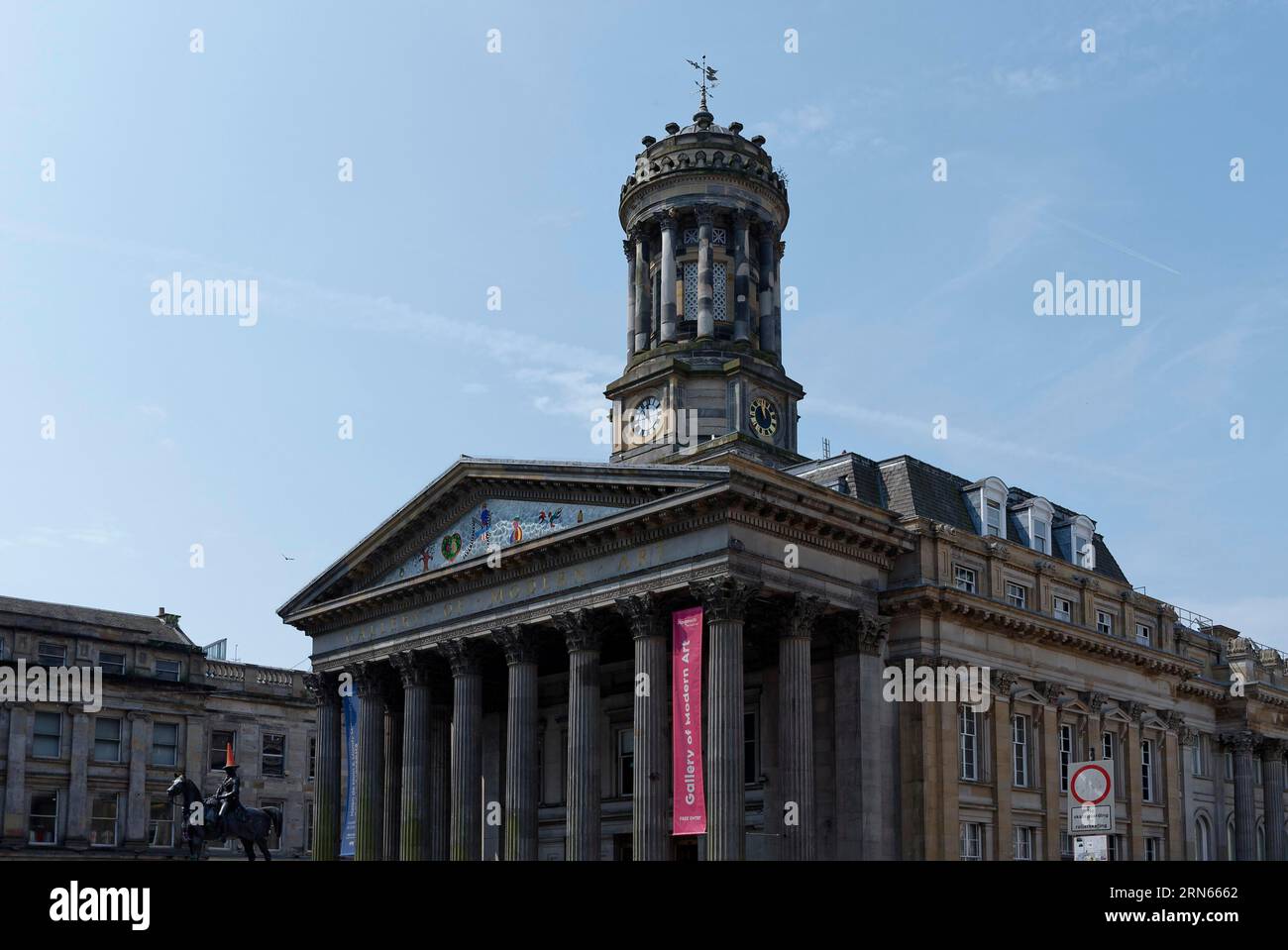 Gallery of Modern Art, 111 Queen Street, Glasgow, Scozia, Regno Unito, Europa Foto Stock