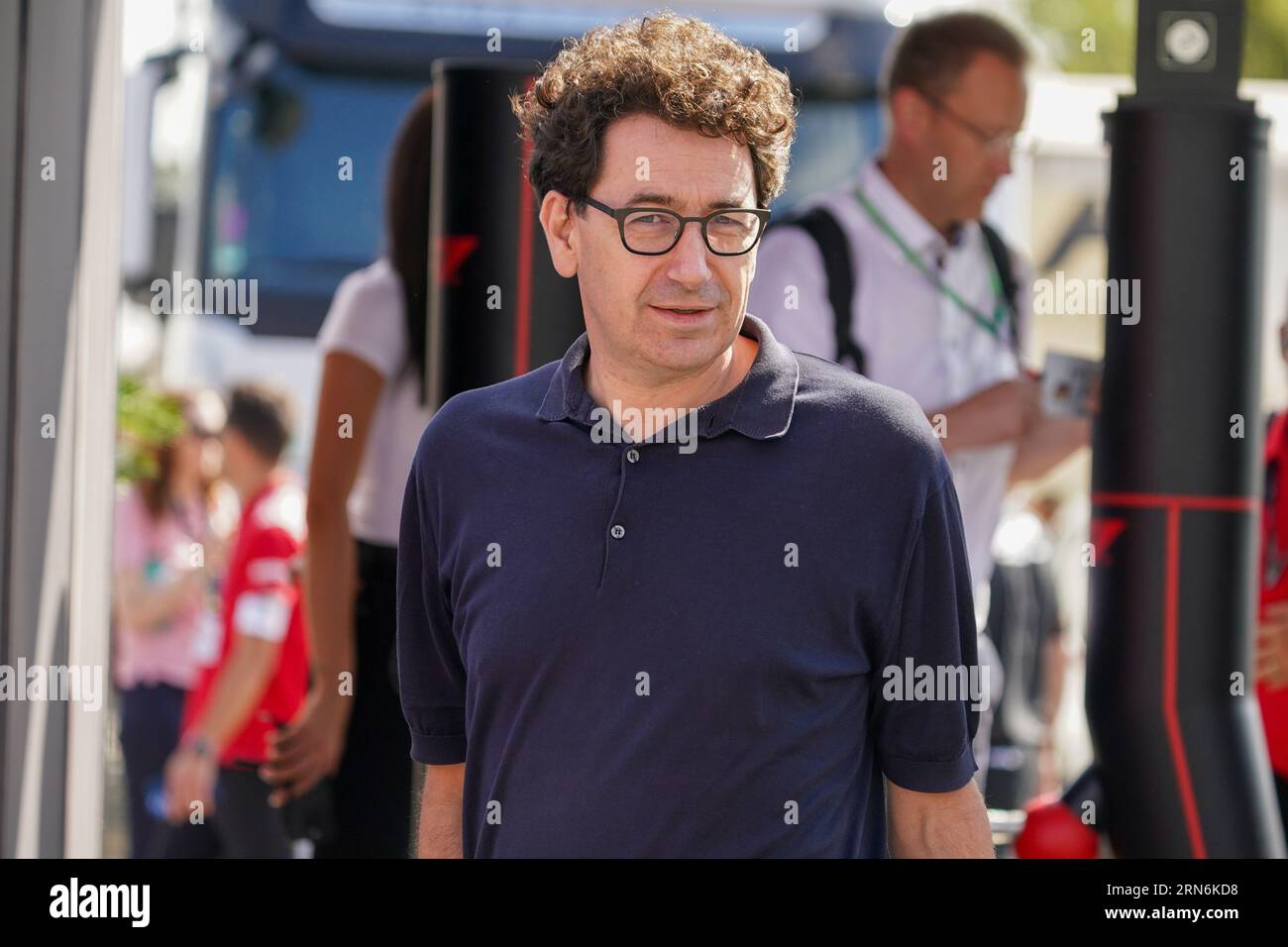 Monza, Italia. 31 agosto 2023. Mattia Binotto, durante la Formula 1 Pirelli GP d'Italia. Crediti: Alessio Morgese/Alessio Morgese/e-Mage/Alamy live news Foto Stock