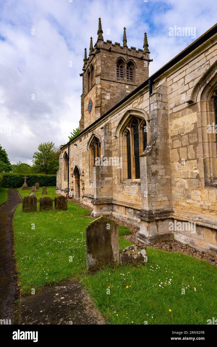 Lincoln City e villaggi locali - Chiese, Gotico e città Vecchia del Regno Unito Foto Stock