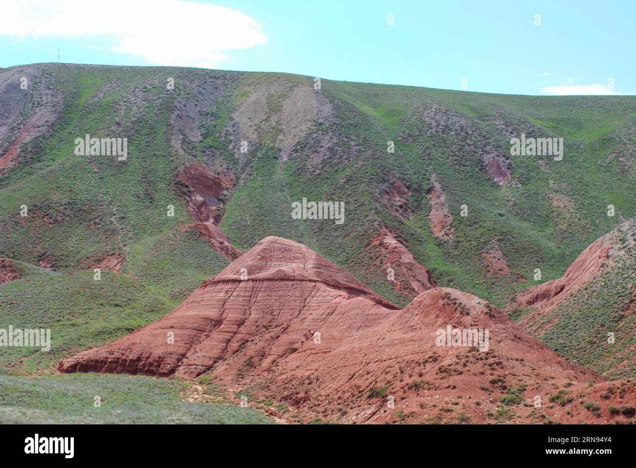 Big Bogdo Mountain. Regione di Astrakhan, Russia Foto Stock