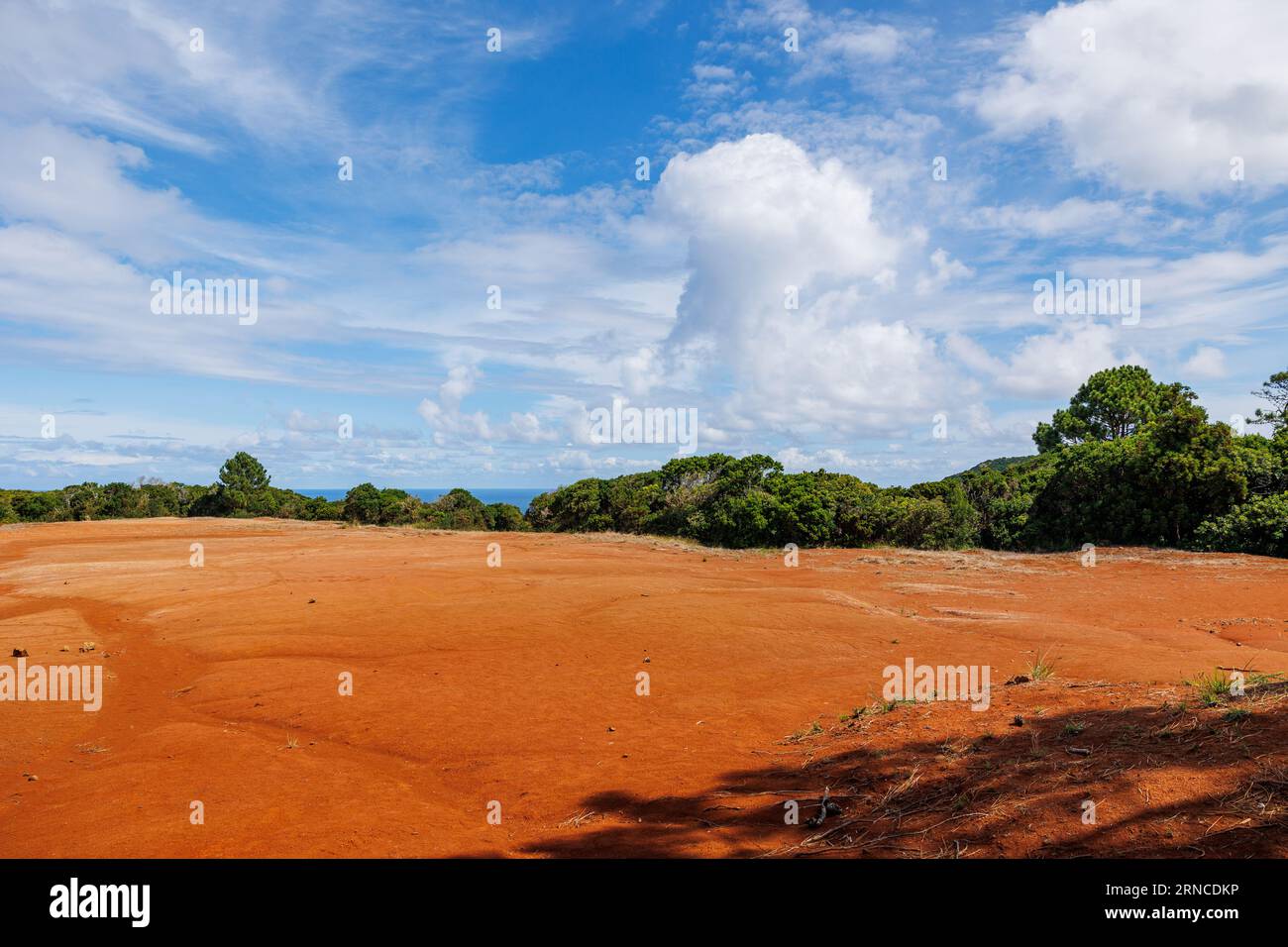 Zona desertica di Santa Maria, visita le isole Azzorre, viaggia in Portogallo. Foto Stock