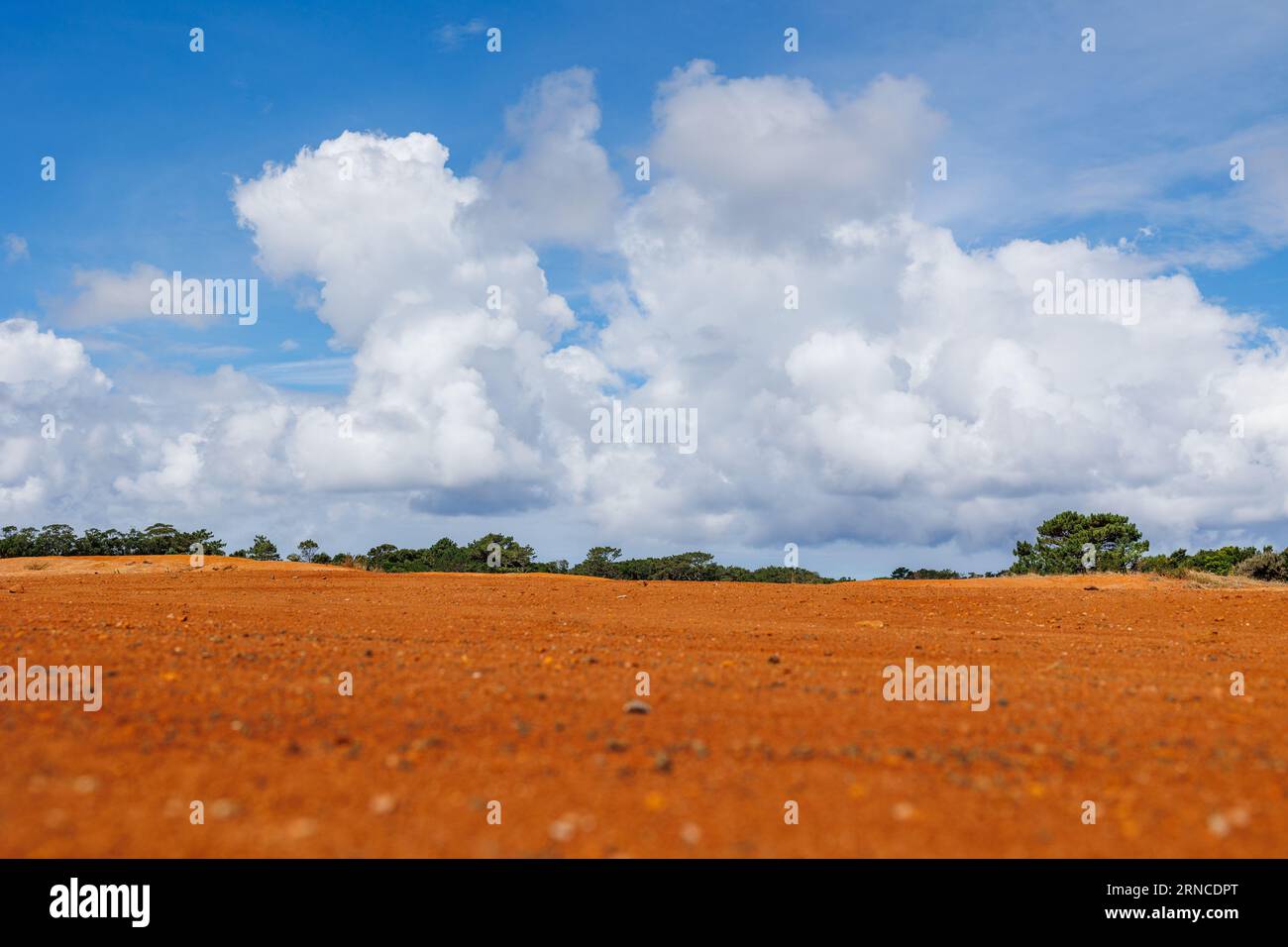 Zona desertica di Santa Maria, visita le isole Azzorre, viaggia in Portogallo. Foto Stock