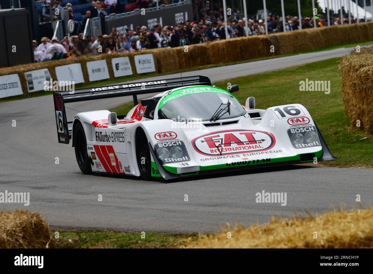 Alex Ames, Porsche 962, 75 anni di Porsche, prototipi, 75 anni di Porsche, prototipi, esempi dai primi 356 del 1938 fino agli anni 963 Foto Stock