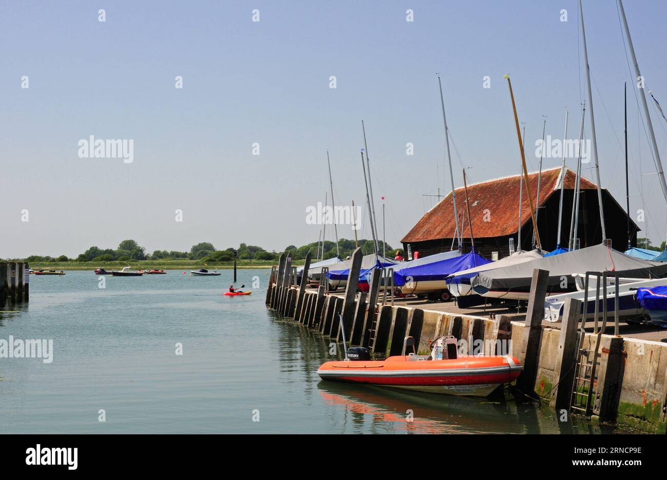 Il Raptackle, Bosham Harbour. Foto Stock