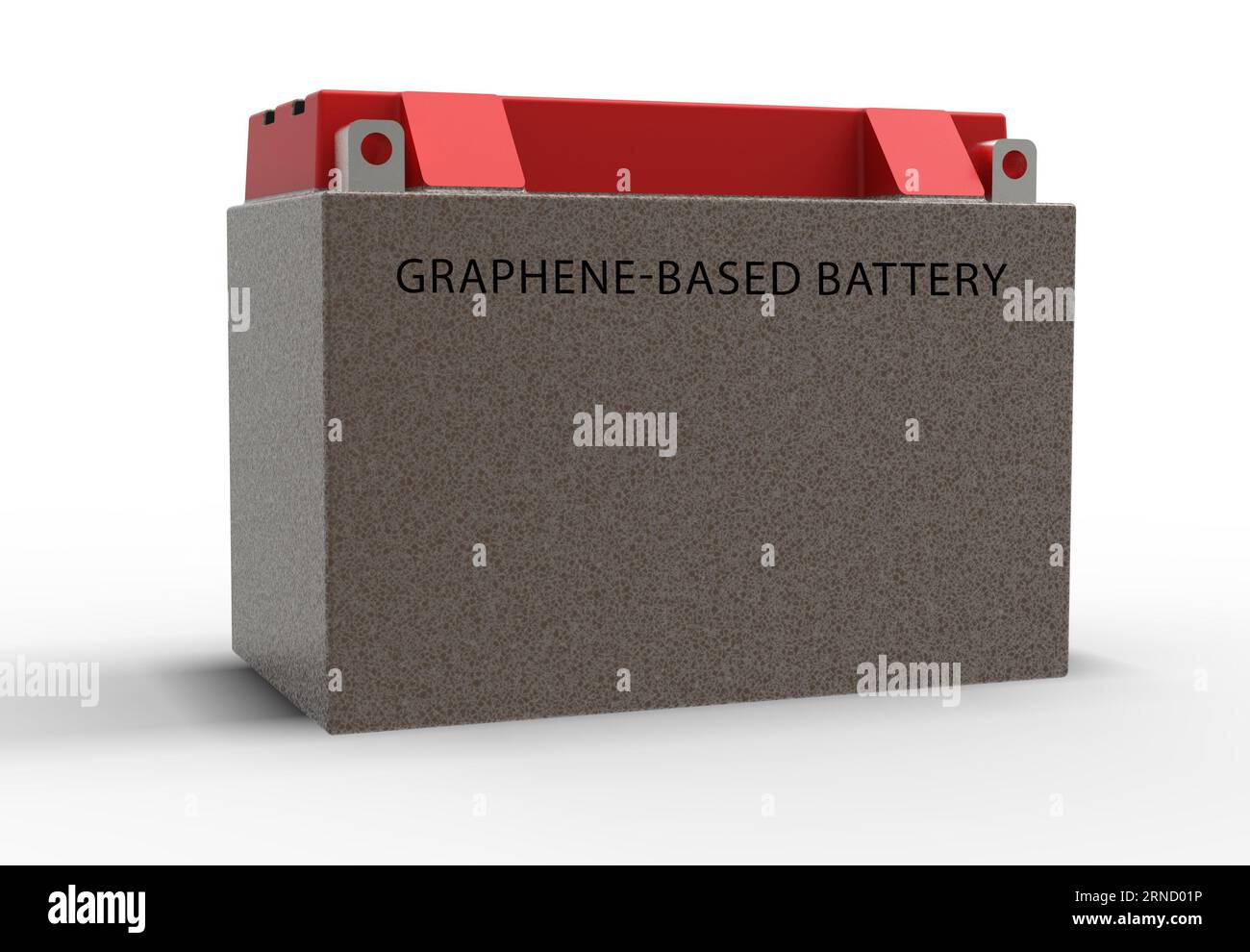 Batteria a base di grafene Una batteria a base di grafene è un tipo di batteria che utilizza grafene come materiale catodico o anodo. Offre un'elevata densità di energia, Foto Stock