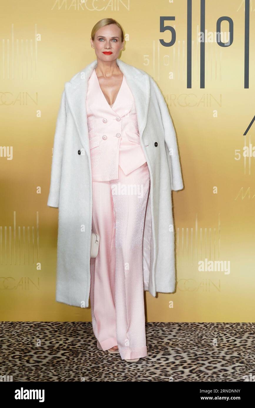 Diane Kruger durante l'evento di Marc Cain 50 anni di sfilata Sommernachtstraum' alla Marc Cain GmbH il 31 agosto 2023 a Bodelshausen, Ger Foto Stock