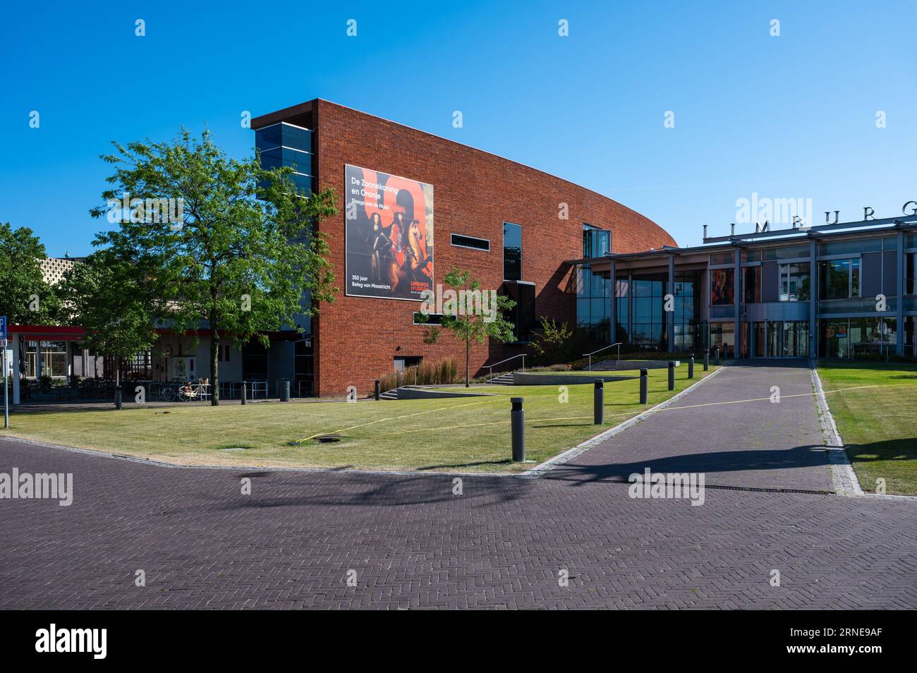 Venlo, Limburgo, Paesi Bassi, 15 luglio 2023 - facciata del museo del Limburgo per la storia regionale Foto Stock