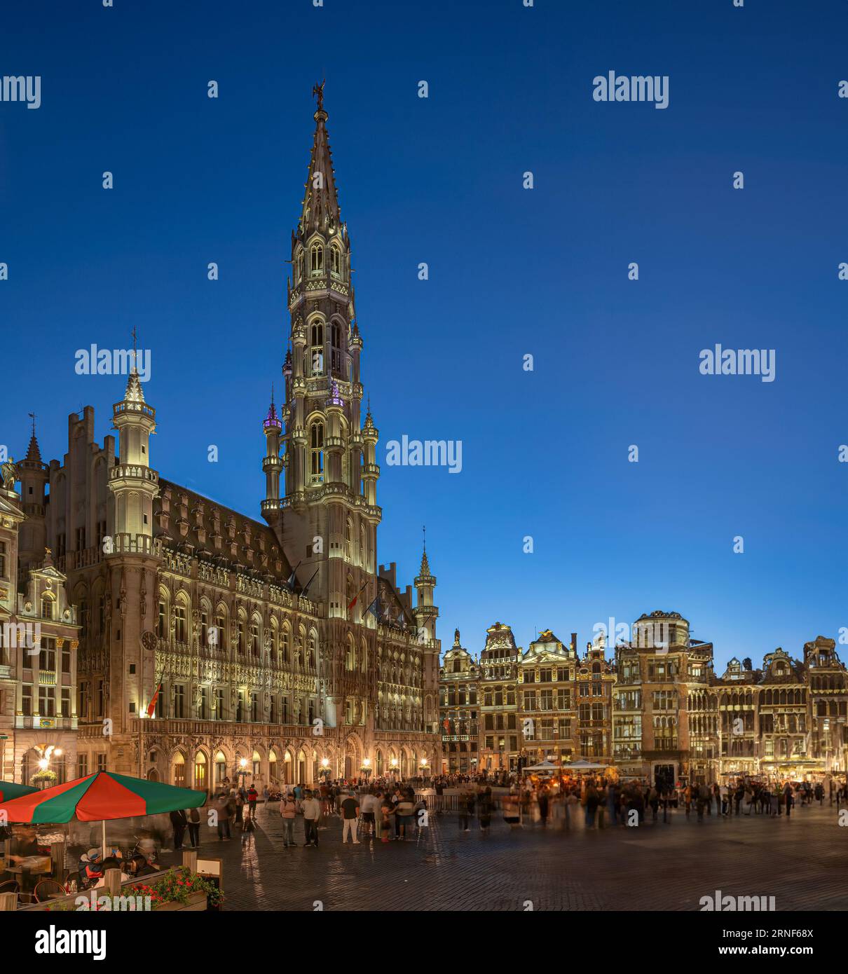 La Grand Place di Bruxelles Belgio Foto Stock