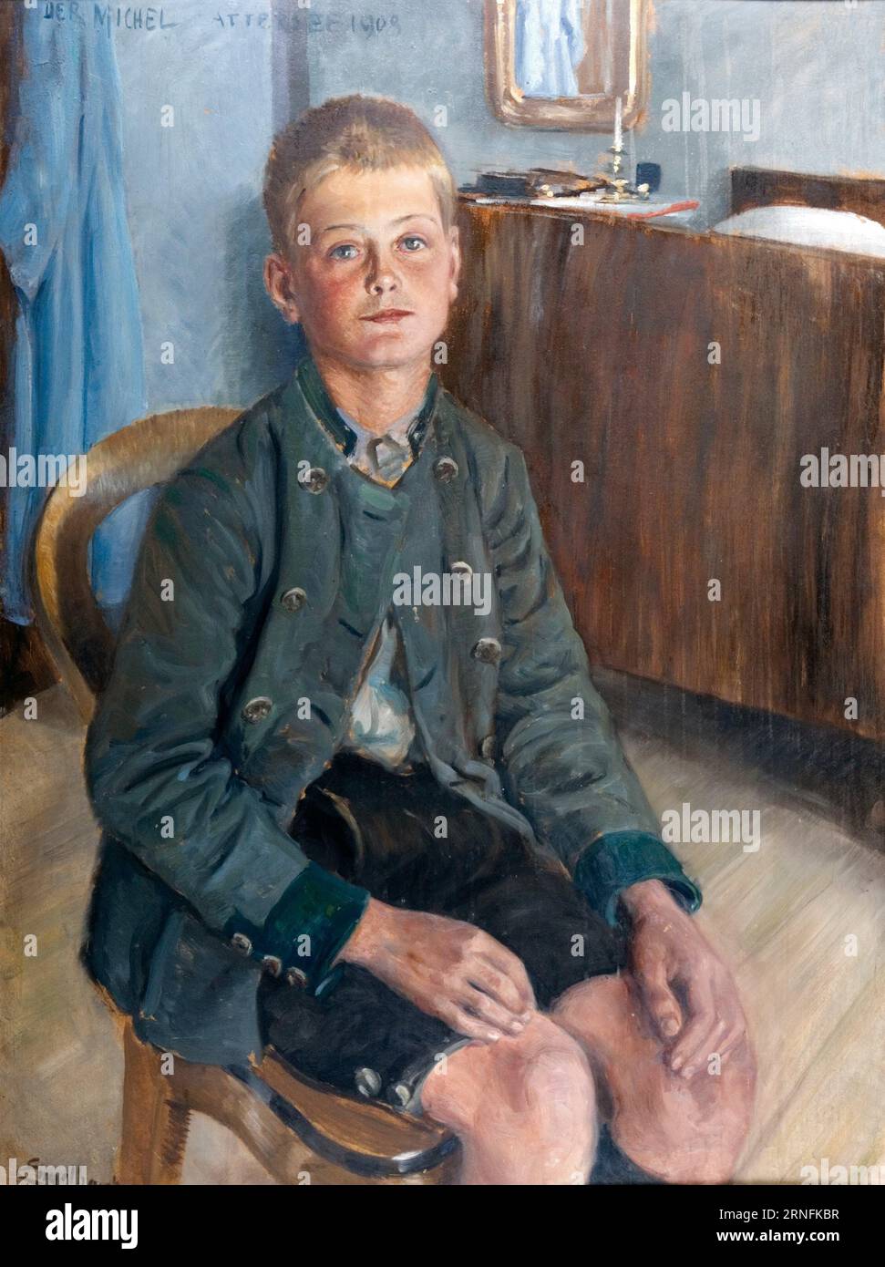 The Michel 1908 di Josef Engelhart Foto Stock