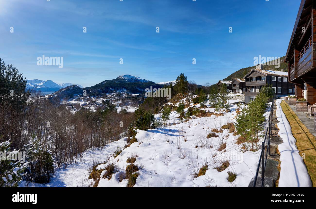 Storfjord, Skodje, Norvegia Foto Stock