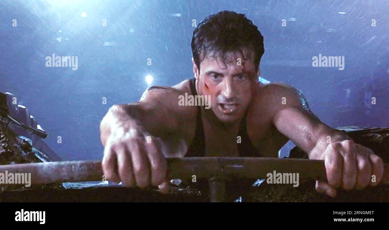 GIUDICE DREDD 1994 Buena Vista Pictures Distribution film con Sylvester Stallone Foto Stock