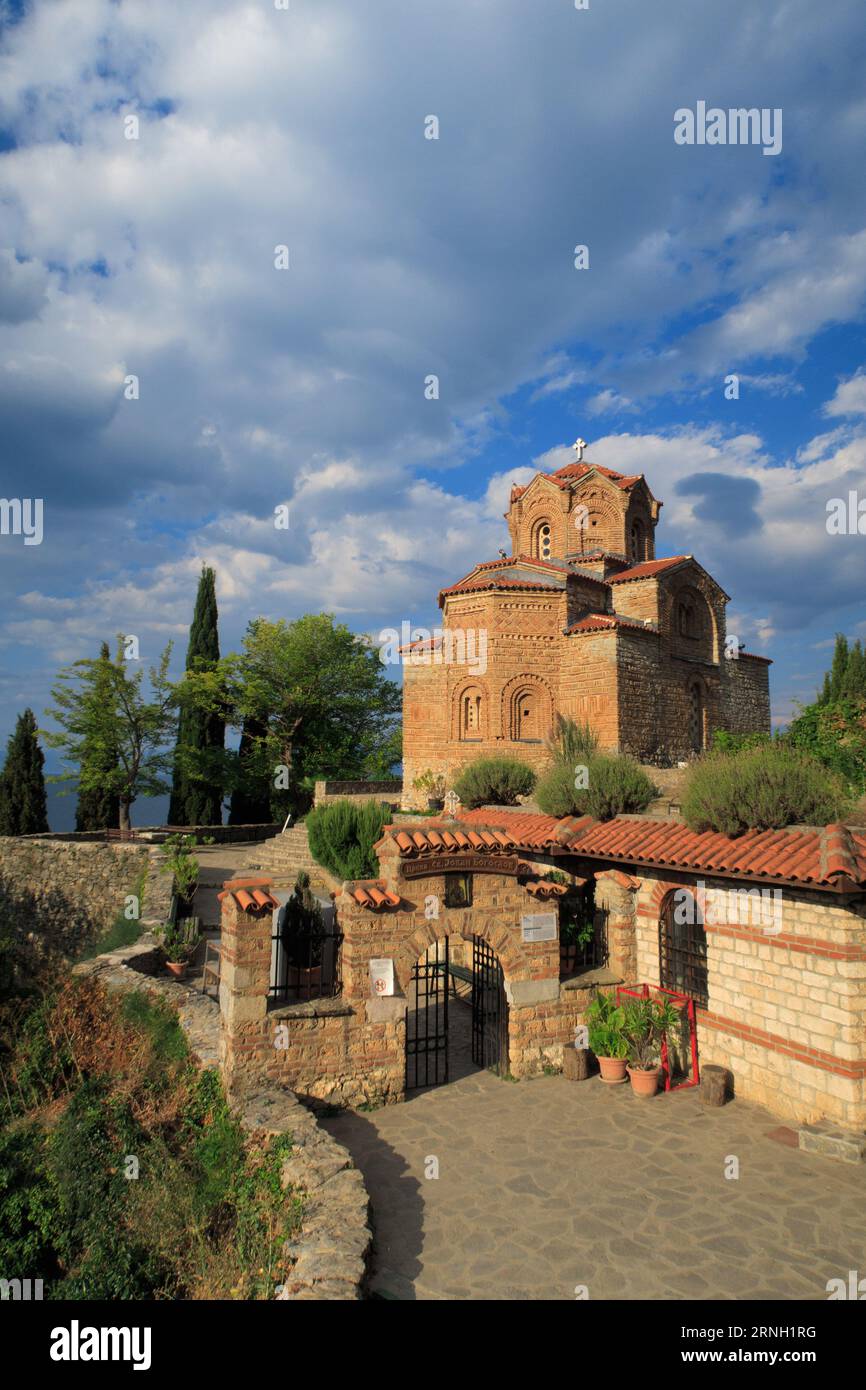 San Giovanni alla chiesa di Kaneo a Ocrida Foto Stock