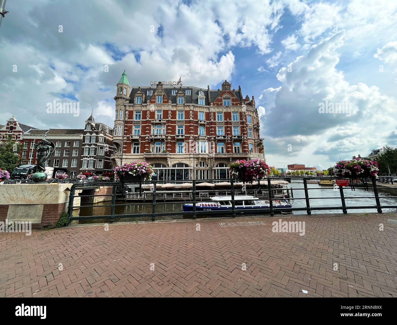 Amsterdam, Paesi Bassi. 16 agosto 2023. Hotel de l'Europe ad Amsterdam. Foto di alta qualità Foto Stock