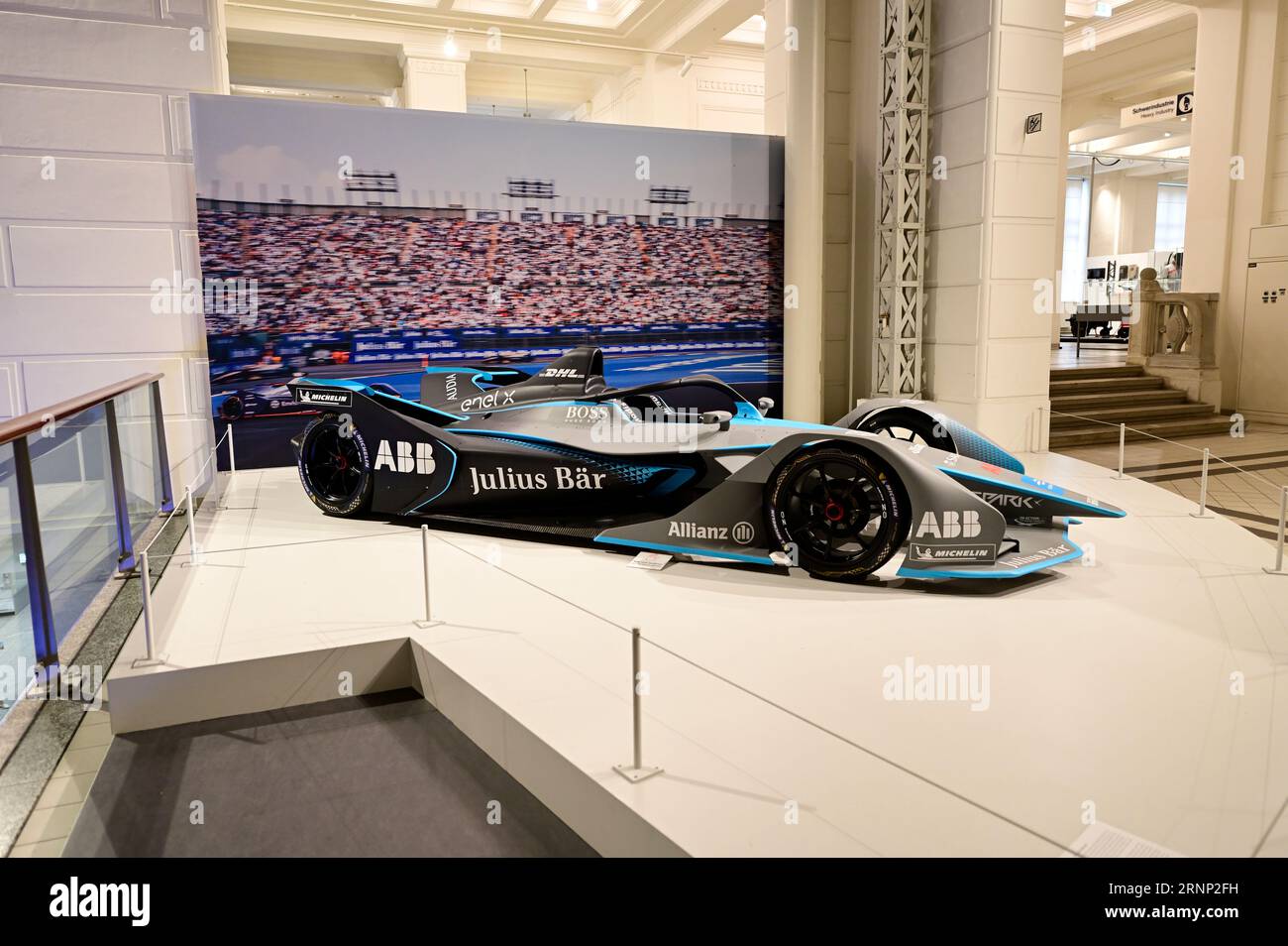 Vienna, Austria. Museo tecnico di Vienna. Formulal e show car Foto Stock