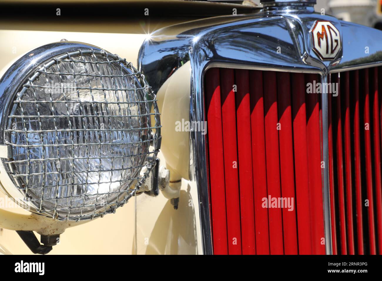 MGB al Greenbrae Car Show California Foto Stock
