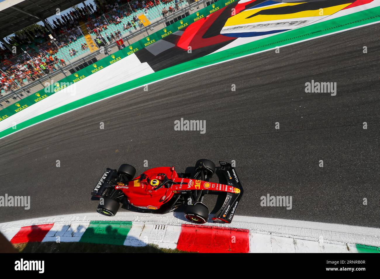 Charles Leclerc (MON) Ferrari SF-23 durante la qualificazione sabato 2 settembre 2023 FORMULA 1 PIRELLI GRAN PREMIO D'ITALIA 2023 - dal 1° al 3 settembre Monza, Foto Stock