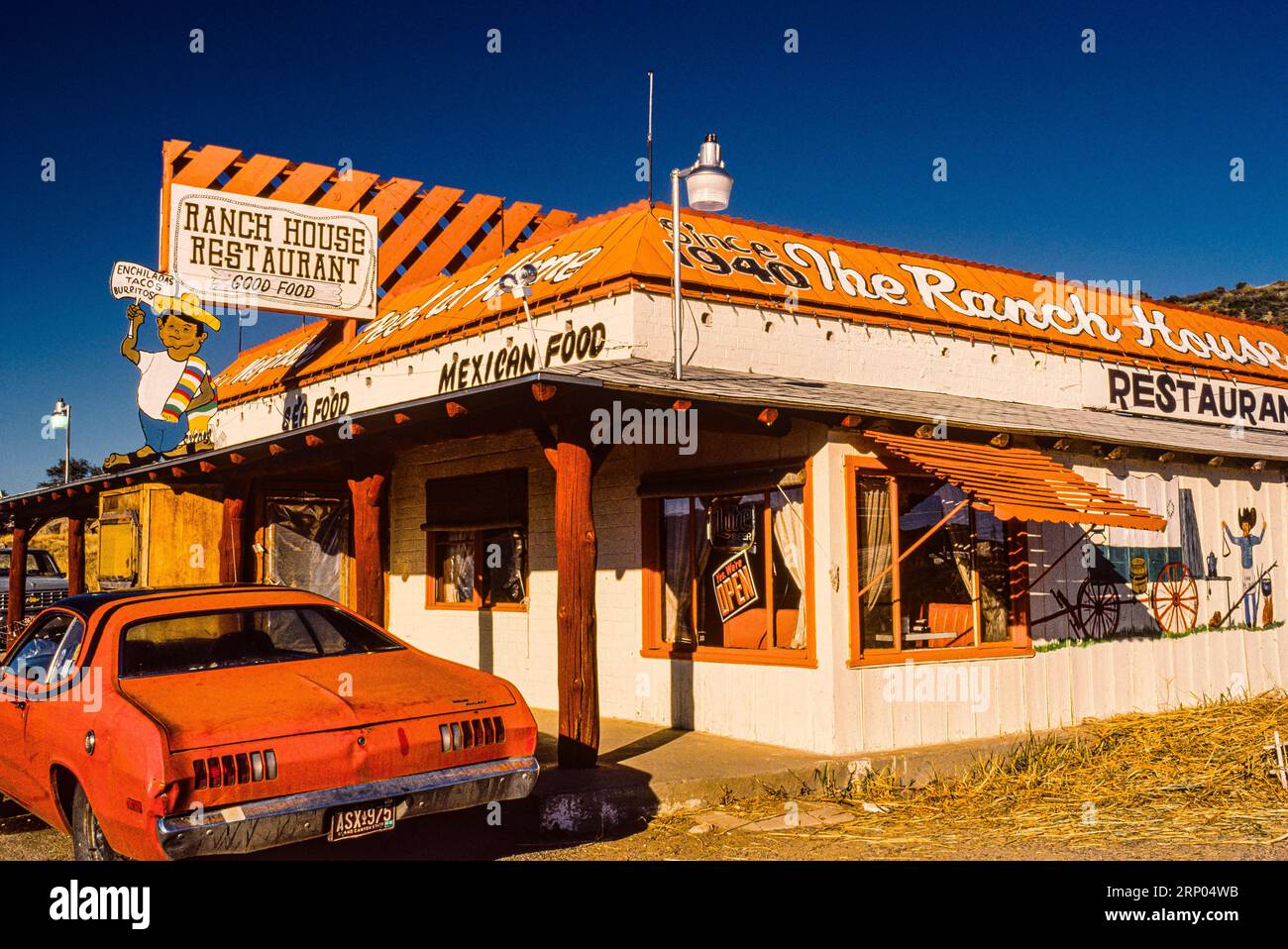 The Ranch House Cafe _ Yarnell, Arizona, Stati Uniti Foto Stock